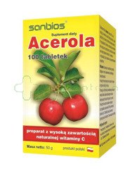 Acerola 100 tabletek
